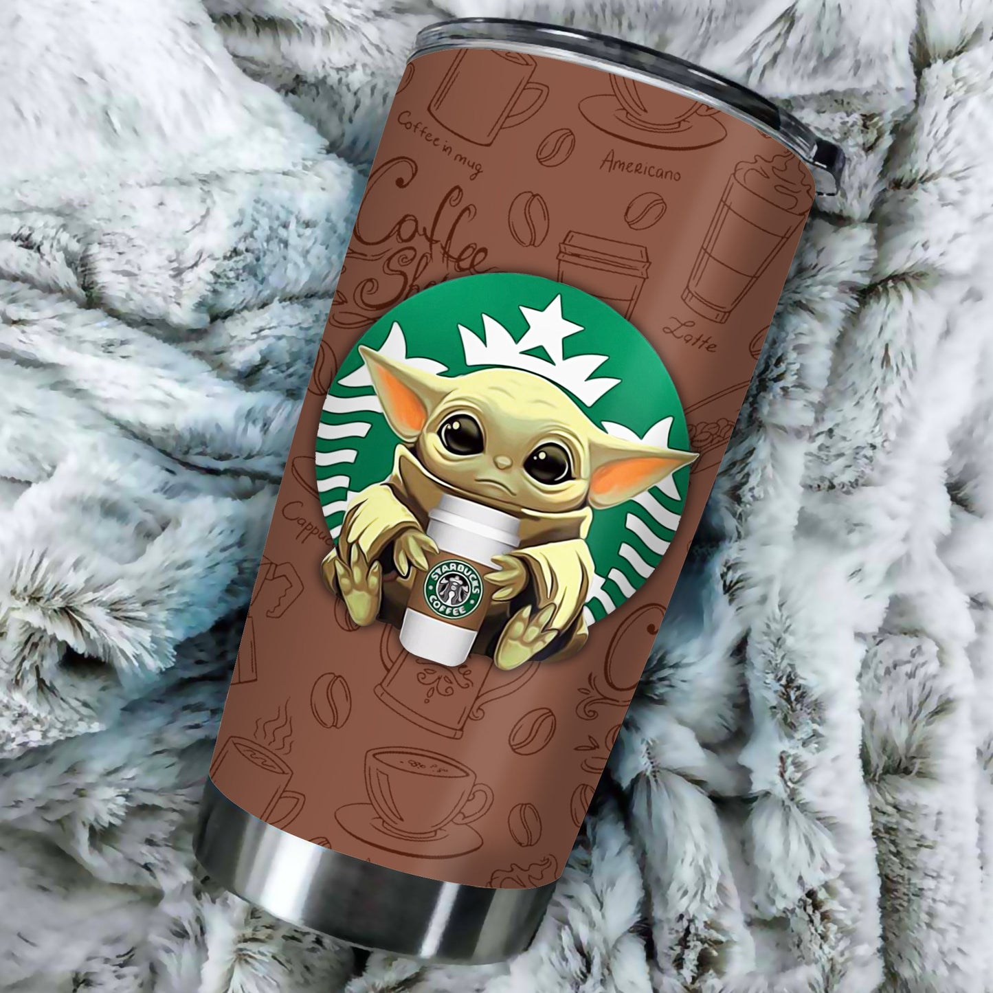 Unifinz SW Tumbler Yoda Baby Yoda Do or Do Not There Is No Try SW Yoda Tumbler Funny Coffee SW Travel Mug 2024