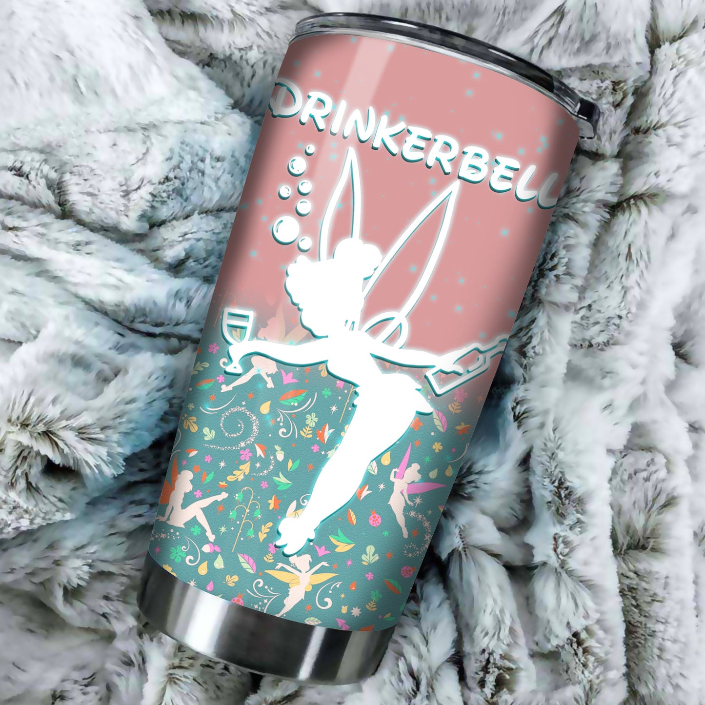 Unifinz DN Tumbler Drinkerbell TinkerBell Disney Tumbler Cup Funny DN Tinkerbell Travel Mug 2023