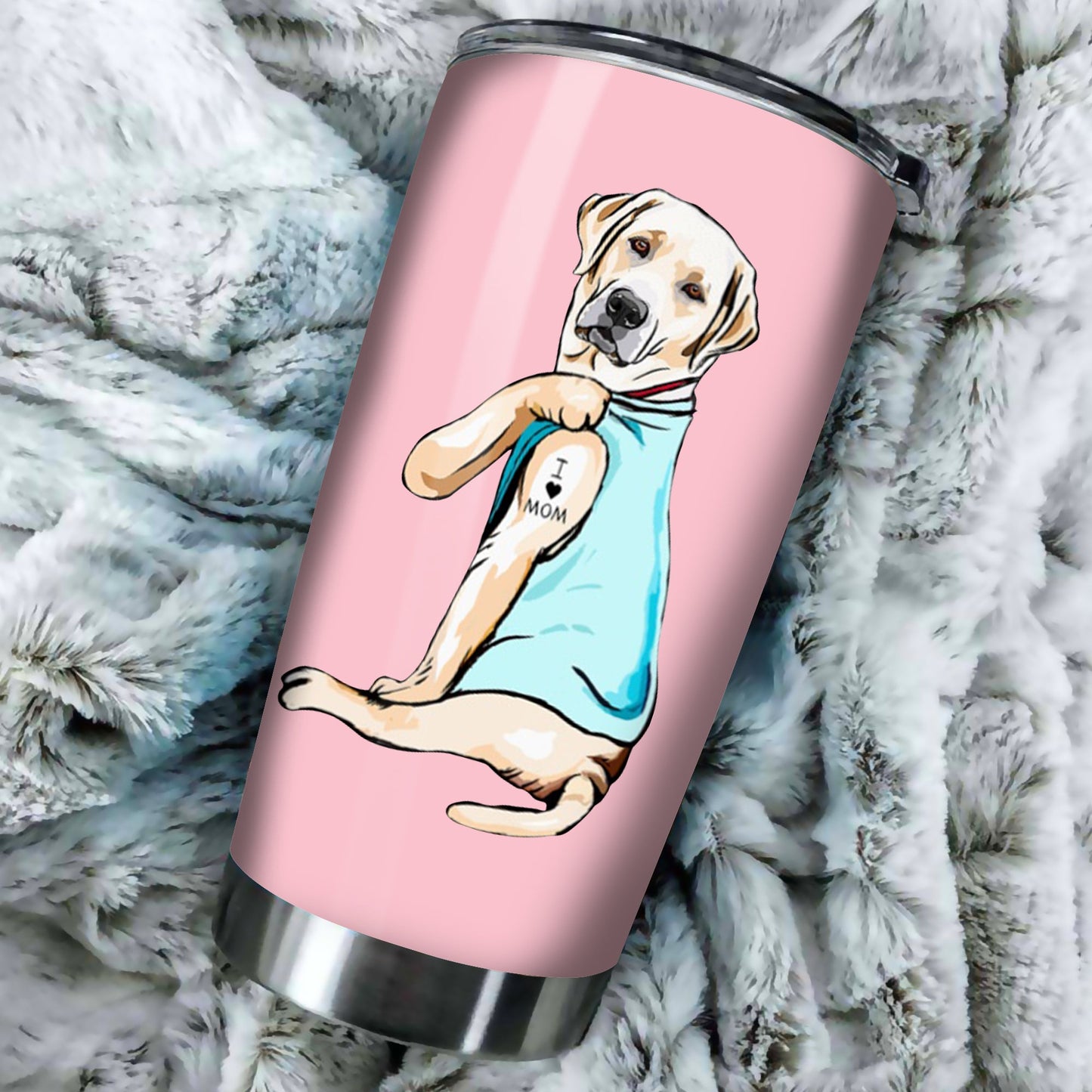 Unifinz Dog Tumbler Cup Dog Labrador Mama Dog Mama Lovers Tumbler Cute Dog Labrador Tumblers 20 Oz 30 Oz 2024