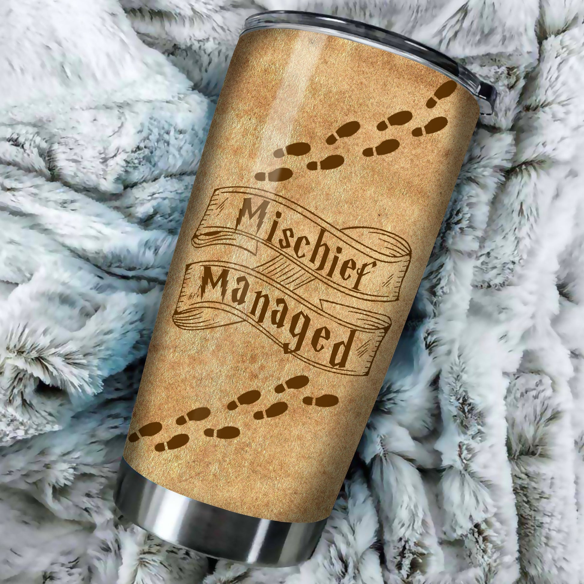 Unifinz HP Tumbler The Marauder's Map Mischief Managed Harry Potter Couple Tumbler Cup Cool HP Travel Mug 2024