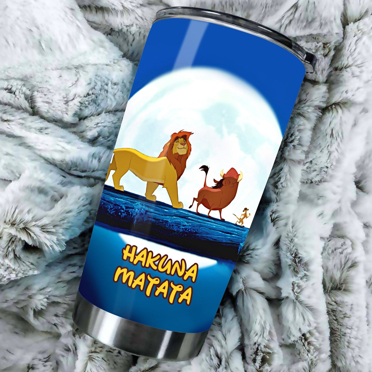 Unifinz LK Tumbler Hakuna Matata Simba and Friends Tumbler Cup Cute High Quality DN LK Travel Mug 2023