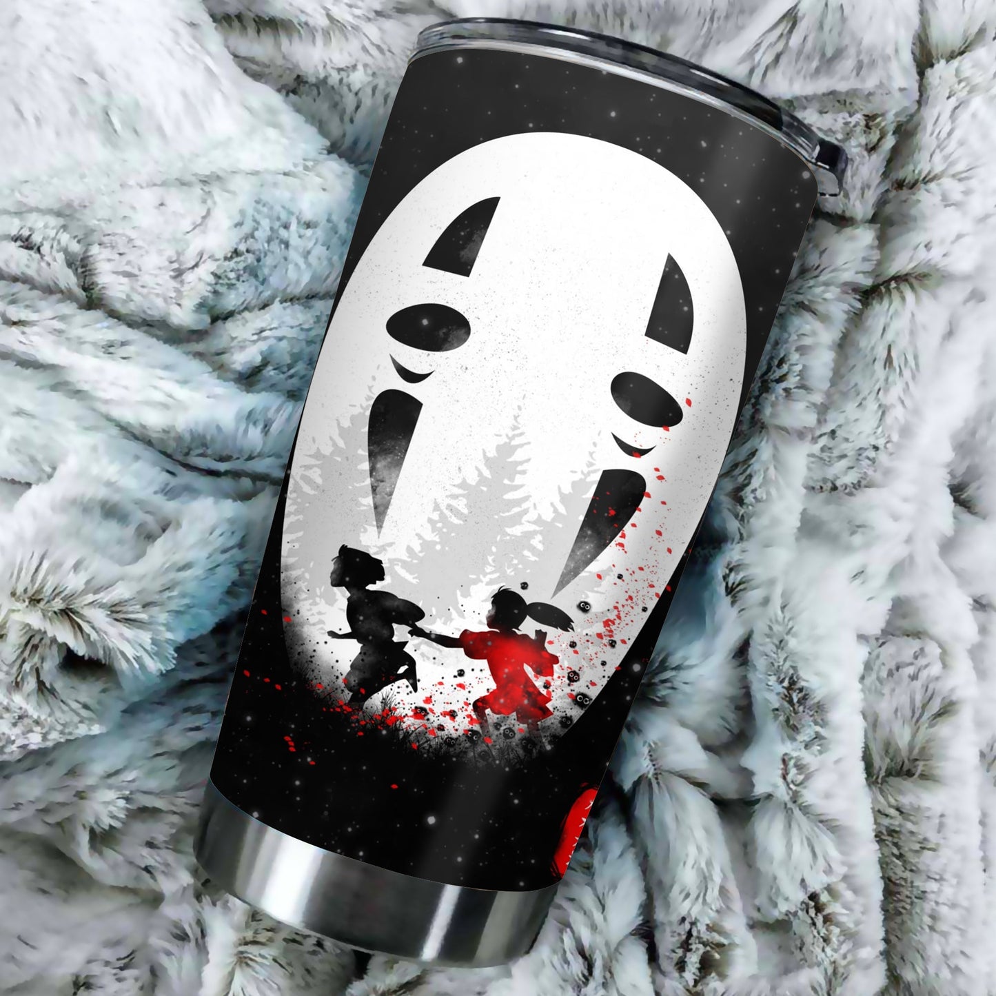 Unifinz GB TUMBLER GB SA NO FACE ANIME TUMBLER Cool High Quality GB Spirit Away TRAVEL MUG 2024
