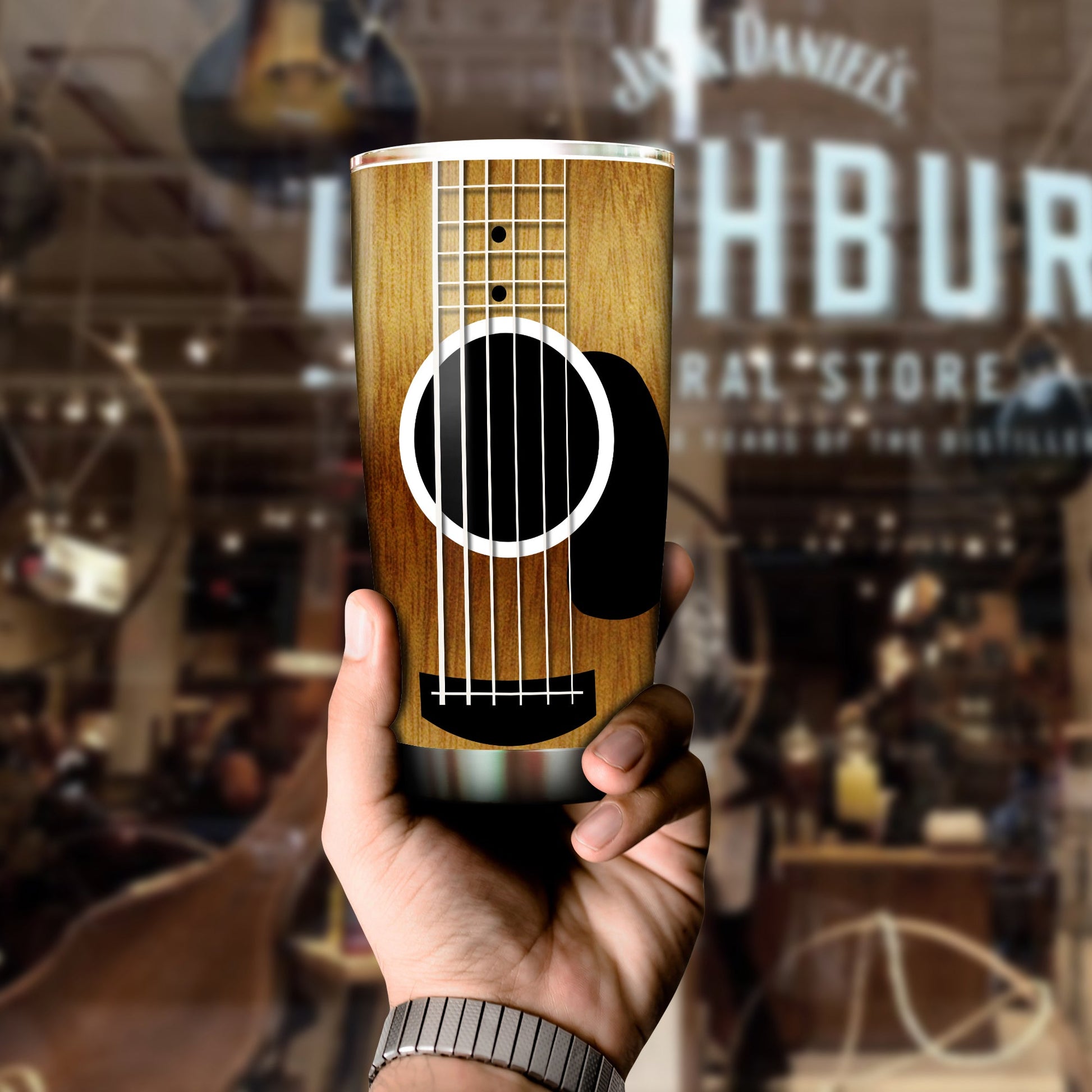Unifinz Guitar Tumbler Guitar Lover Tumbler Cup Amazing High Quality Guitar Travel Mug 2024