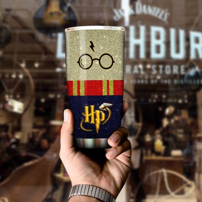 Unifinz HP Tumbler Harry Magical Symbols Quidditch Potter Tumbler Cup 20 oz High Quality HP Travel Mug 2025