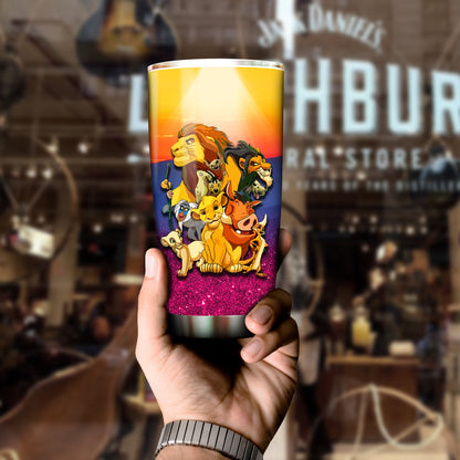 Unifinz LK Tumbler Just a Girl Who Loves Lion Lion King Simba Tumbler Cup High Quality DN LK Travel Mug 2025