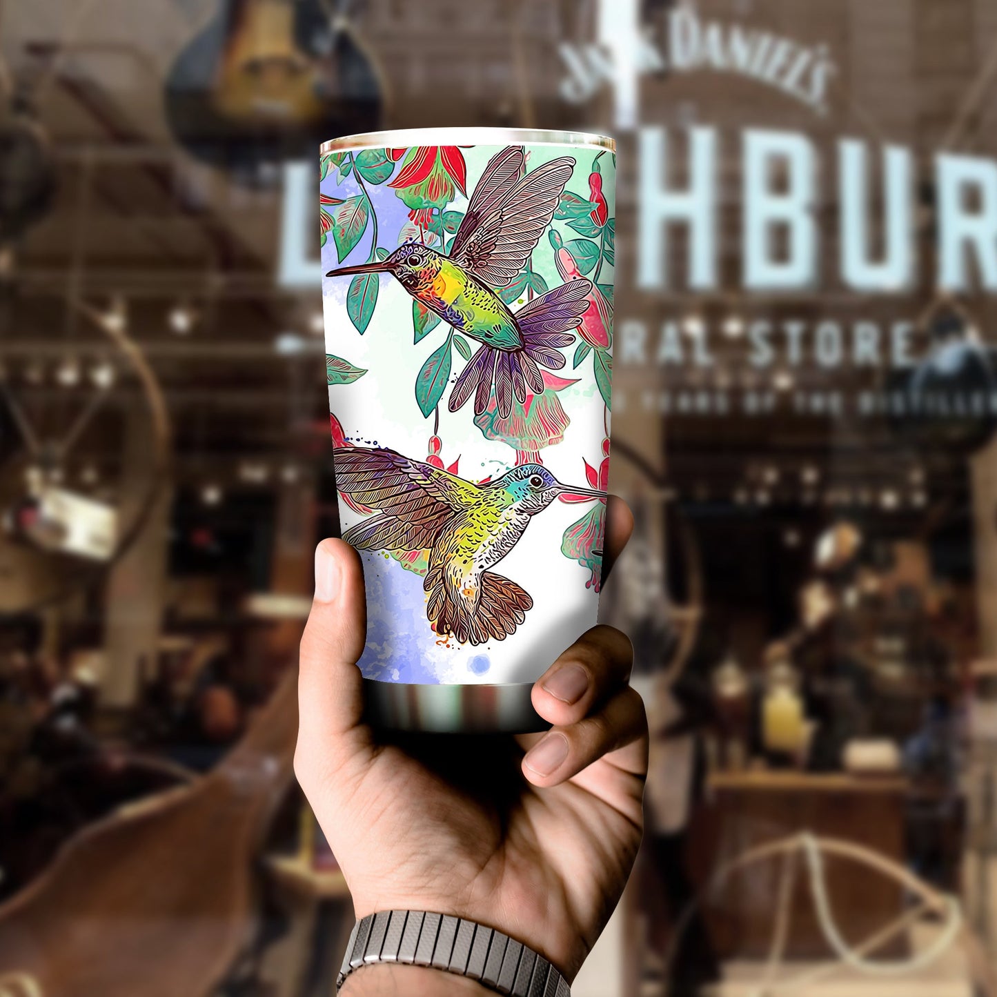 Unifinz BIRD TUMBLER HUMMINGBIRDS COLOR ART TUMBLER Amzing High Quality BIRD Tumbler Cup 2025