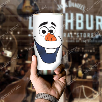 Unifinz DN Tumbler Olaf Some People Are Worth Frozen Tumbler Cup DN Frozen Travel Mug Cute High Quality Olaf Tumblers 2025