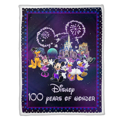 DN Blanket MK Friends Castle DN 100 Years Of Wonder Blanket