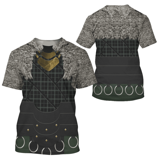 Loki T-shirt Boastful Loki Variant Costume T-shirt Gray Unisex