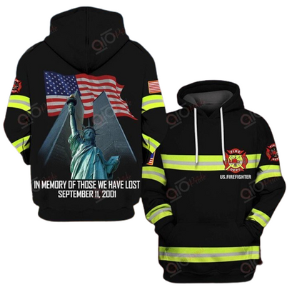 Unifinz Patriot Day T-shirt In Memory Of Those We Have Lost September 11th 2001 Hoodie Patriot Day Hoodie 2023