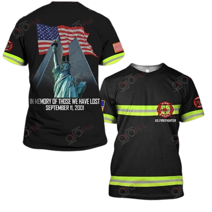 Unifinz Patriot Day T-shirt In Memory Of Those We Have Lost September 11th 2001 Hoodie Patriot Day Hoodie 2023