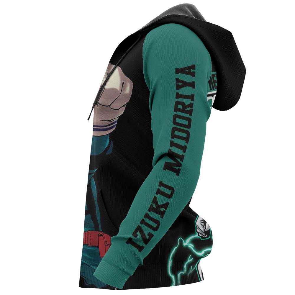  My Hero Academia Hoodie Izuku Midoriya Deku Boku No Hero Academia Logo Hoodie Adult Full Print