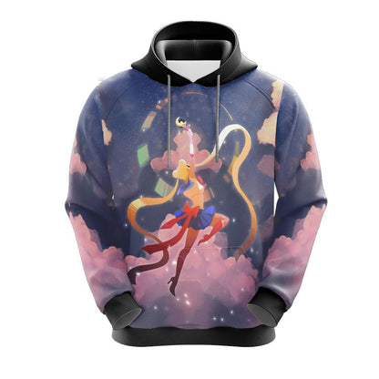  Sailor Moon Hoodie You Can't Judge How Beautiful A Girl Really Is By The Way She Looks Purple Hoodie Anime Clothing