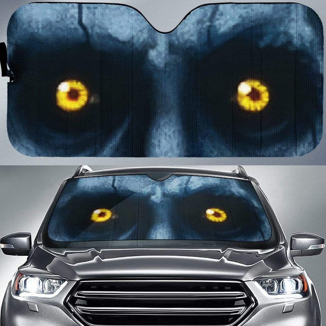  Horror Car Sun Shade The Nun Valak Scary Eyes Windshield Sun Shade