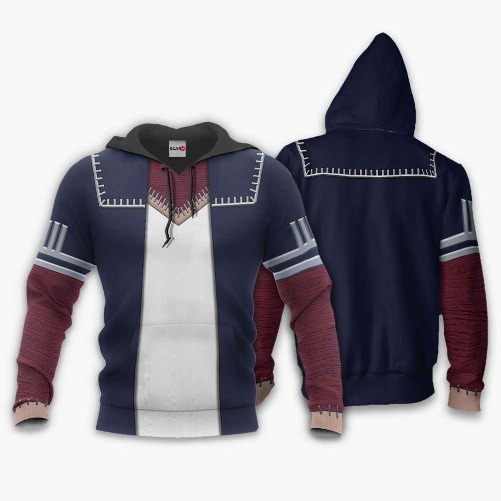  My Hero Academia Hoodie Boku No Hero Academia Apparel Dabi Uniform Villian Hoodie Adult Full Print