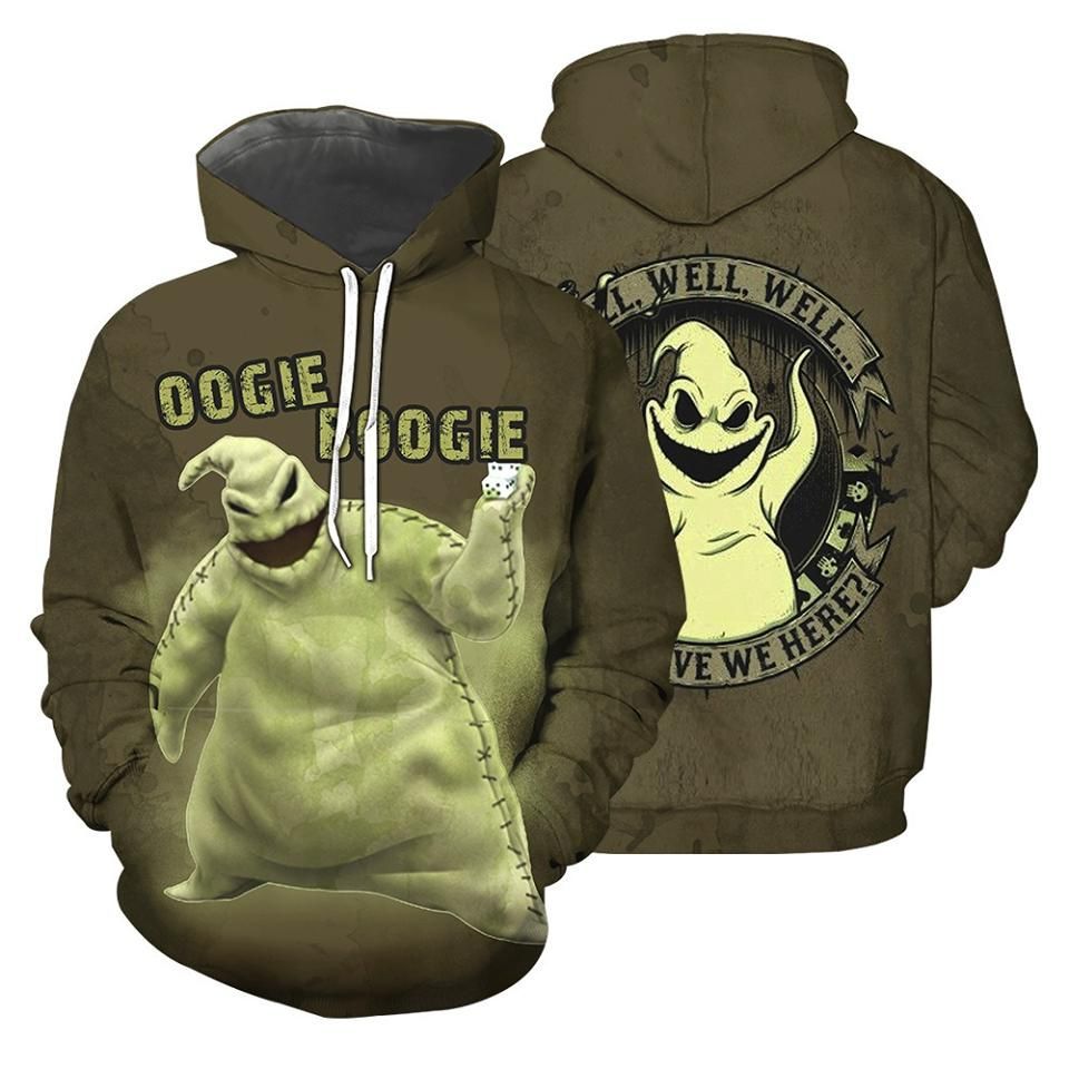  Nightmare Before Christmas Hoodie Oogie Boogie Well Well What Have We Here Hoodie Adult Unisex