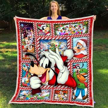 DN Christmas Blanket Goofy Christmas 3d Blanket