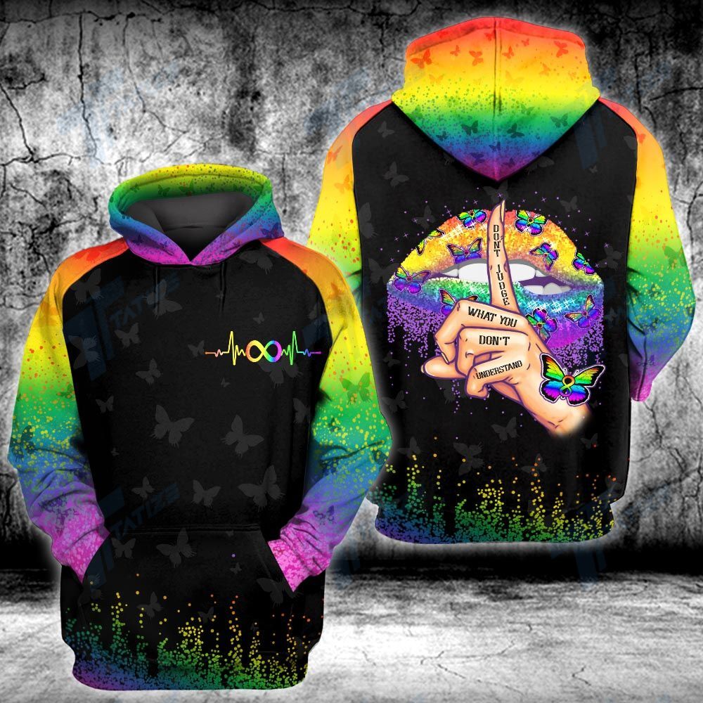 Autism Shirt Don't Judge What You Don't Understand Atism Infinity Symbol Hoodie Autism Hoodie