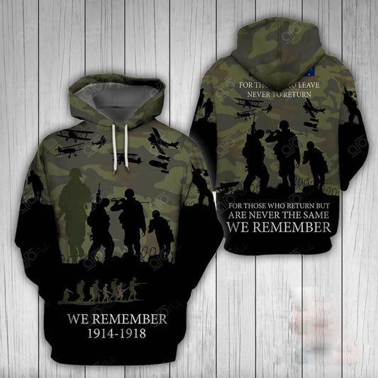 Unifinz Veteran Apparel Memorial Day For Those Who Leave Never Return Hoodie Veteran Hoodie 2022