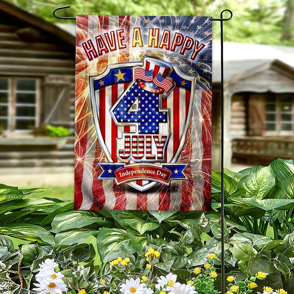 Unifinz 4th Of July Flags Have A Happy Independence Day Garden Flag Fourth Of July Flag 4th Of July Garden Flag 2022