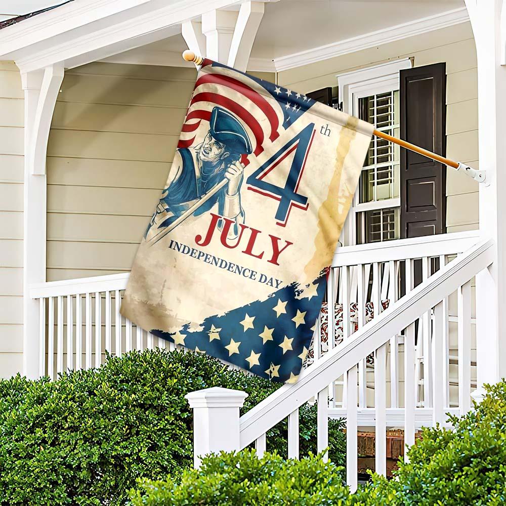 Unifinz 4th Of July Flags Patriotic Celebration Independence Day Flag 4th Of July Garden Flag Fourth Of July Gift 2022