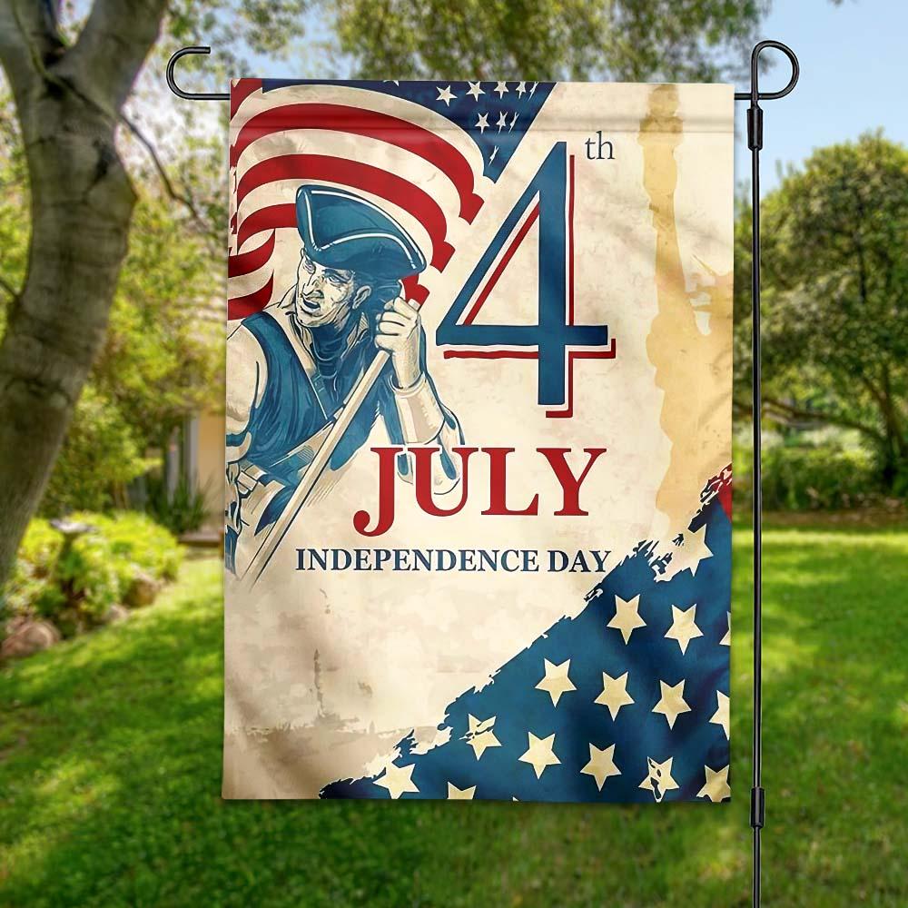 Unifinz 4th Of July Flags Patriotic Celebration Independence Day Flag 4th Of July Garden Flag Fourth Of July Gift 2022