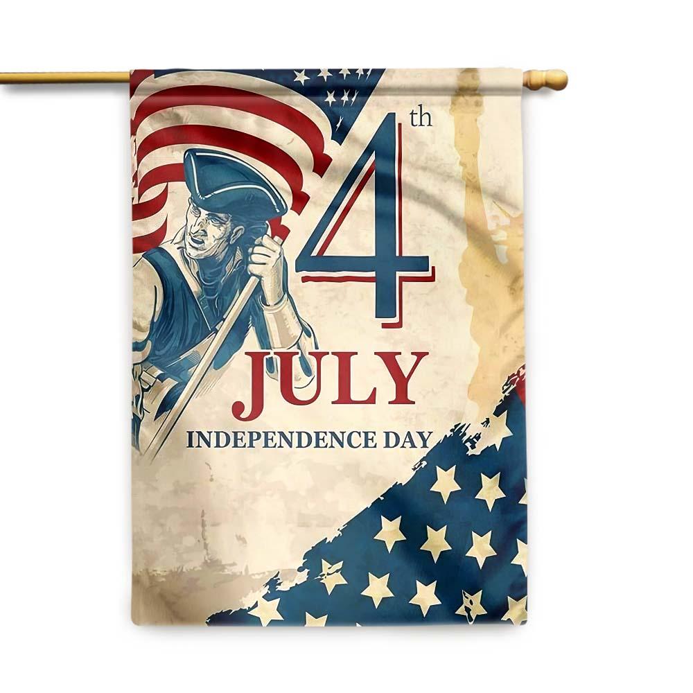 Unifinz 4th Of July Flags Patriotic Celebration Independence Day Flag 4th Of July Garden Flag Fourth Of July Gift 2022