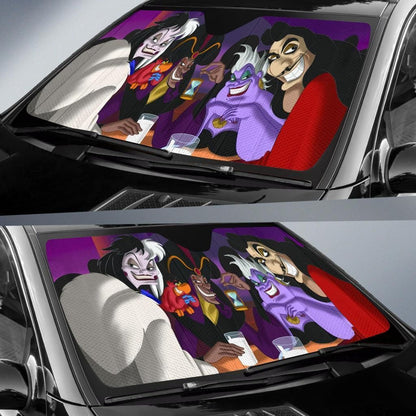  DN Windshield Sun Shade DN Villains Party Car Sun Shade