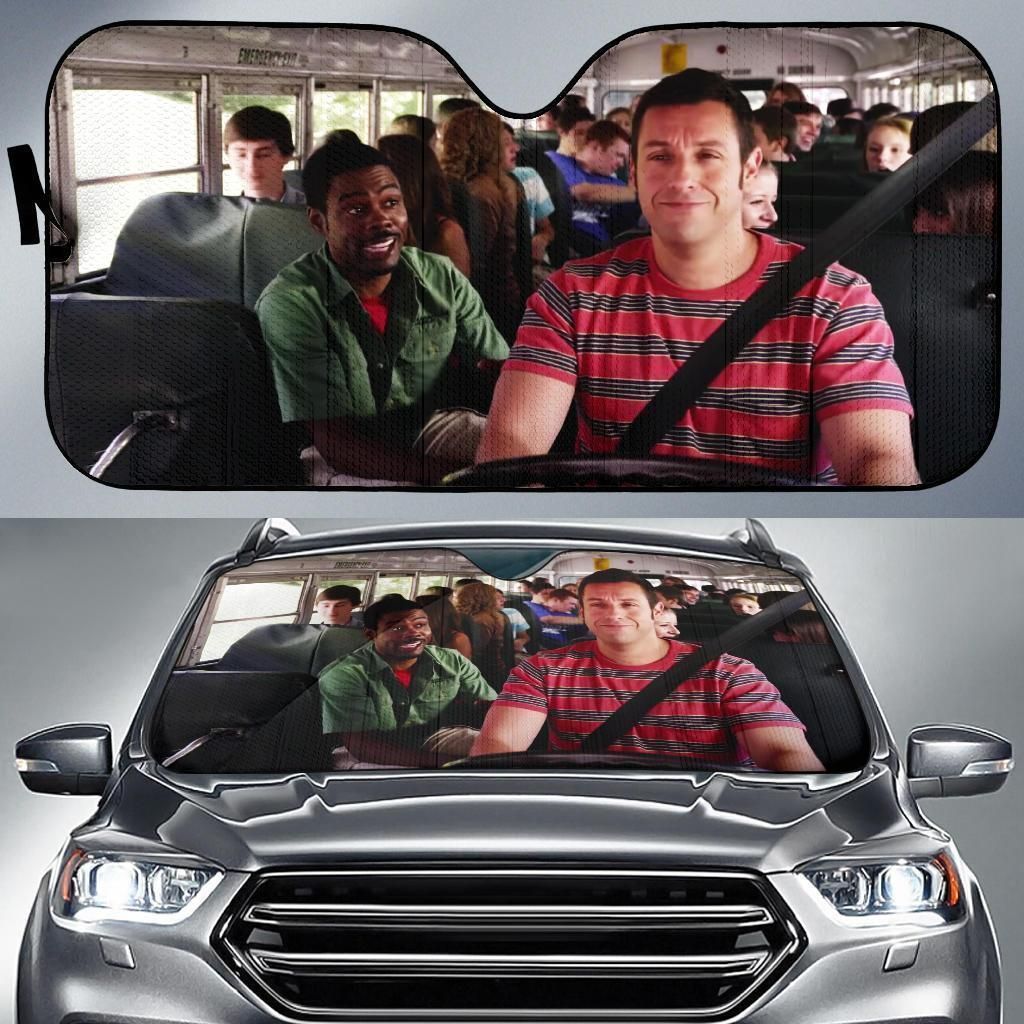  Grown Ups Car Sun Shade Lenny Feder Driving Bus Scene Windshield Sun Shade