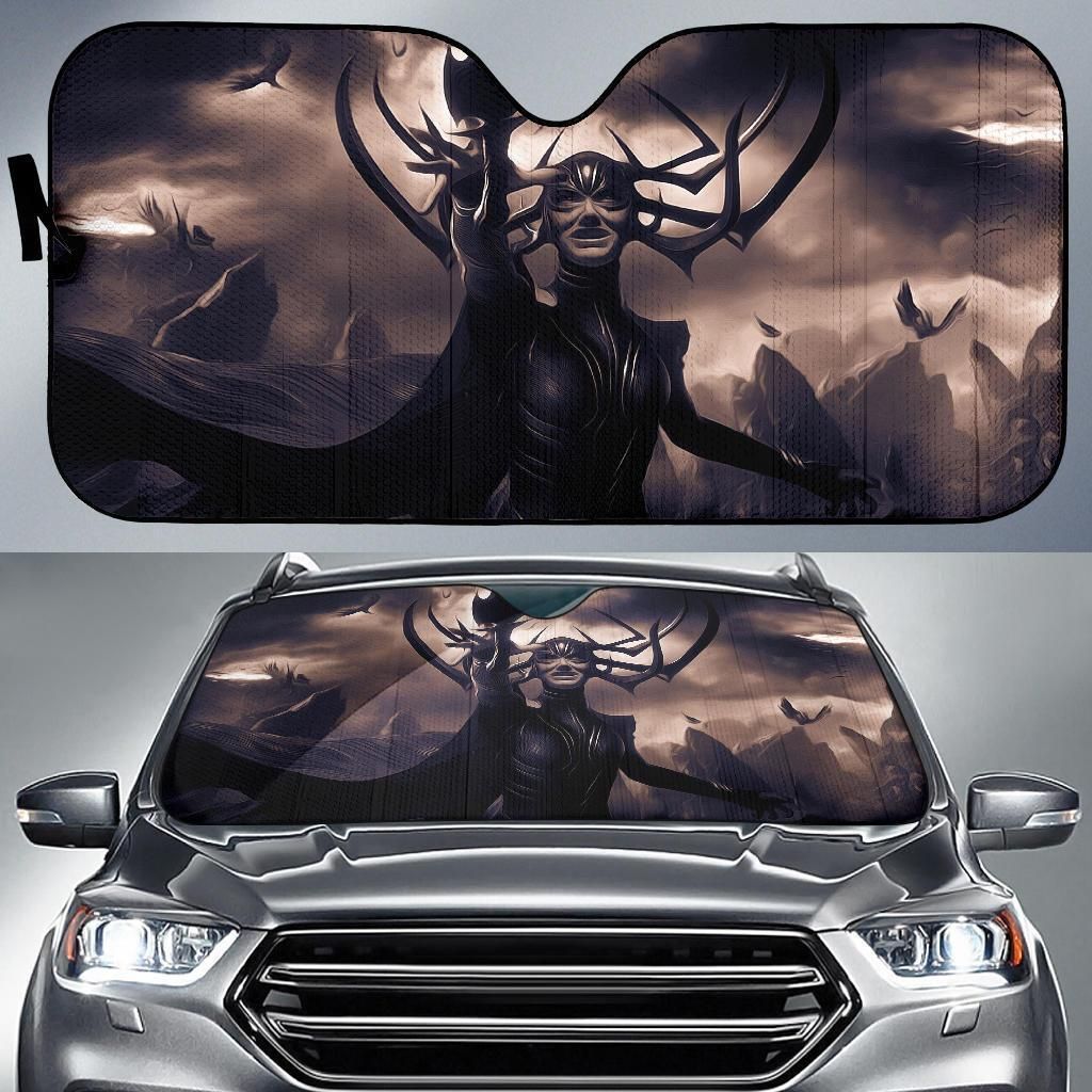  MV Thor Windshield Sun Shade Hella Fighting Valkyrie Car Sun Shade