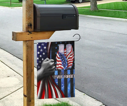 Patriot Day House Flag September 11th Flags 9.11 Never Forget American Flag Memorial Patriot Day Garden Flag