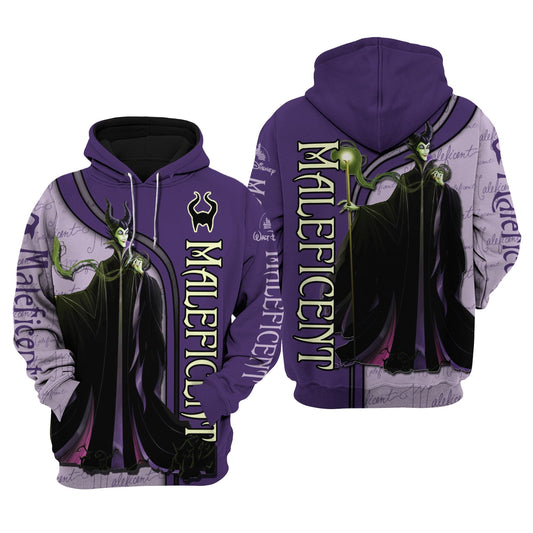 DN Hoodie DN Valllian Maleficient Purple Hoodie