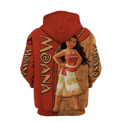 DN Hoodie Moana Princess Hoodie