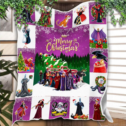 DN Christmas Blanket DN Villains Christmas Blanket