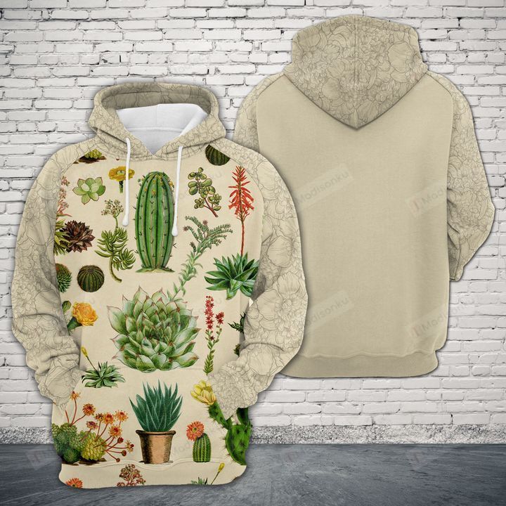 Gardening Hoodie Gardening Cactus Plants Hoodie