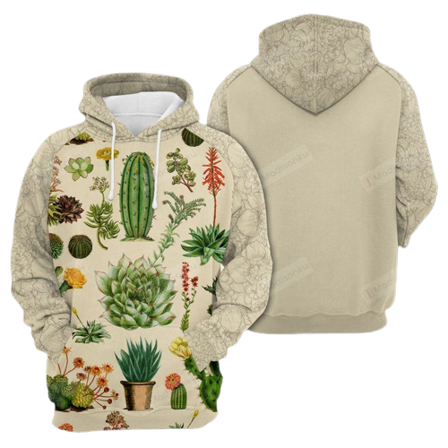 Gardening Hoodie Gardening Cactus Plants Hoodie