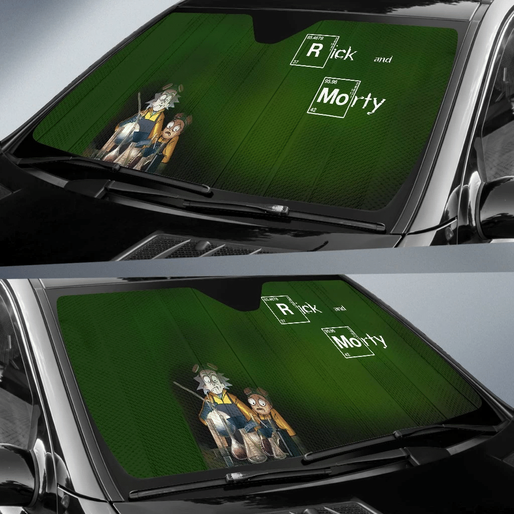 Rick And Morty Windshield Shade Rick Periodic Table Of Elements Chemistry Car Sun Shade Rick And Morty Car Sun Shade