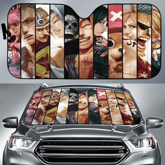 One Piece Windshield Shade One Piece Team 3d Painting Car Sun Shade One Piece Car Sun Shade