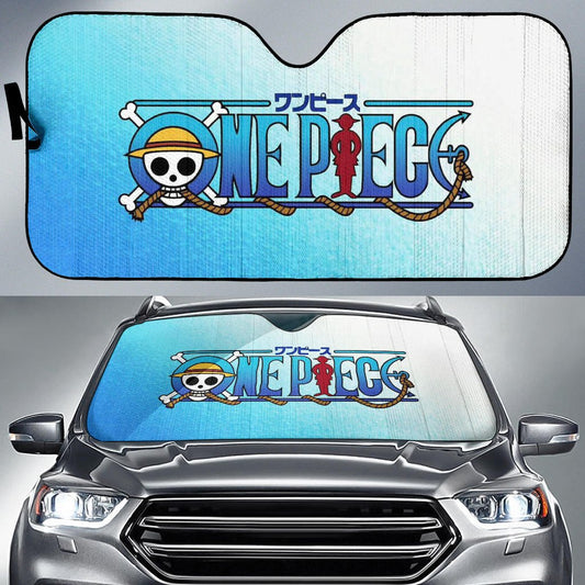 One Piece Windshield Shade One Piece Title Blue Car Sun Shade One Piece Car Sun Shade