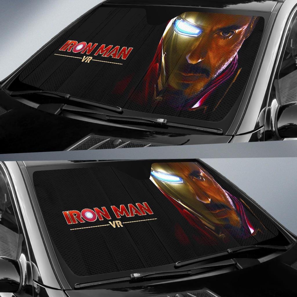 MV Ironman Windshield Shade MV Ironman VR Car Sun Shade MV Ironman Car Sun Shade