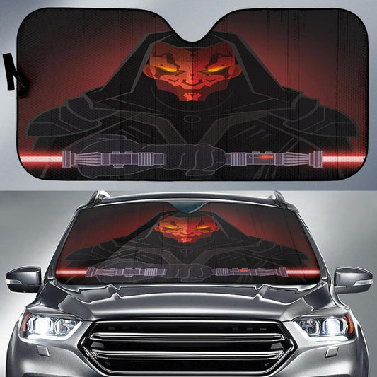 SW Windshield Shade SW Darth Maul Car Sun Shade SW Car Sun Shade