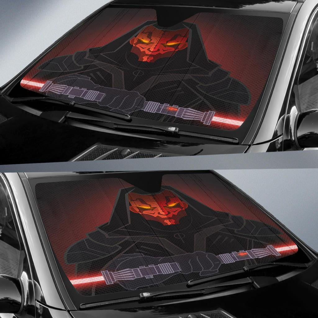 SW Windshield Shade SW Darth Maul Car Sun Shade SW Car Sun Shade