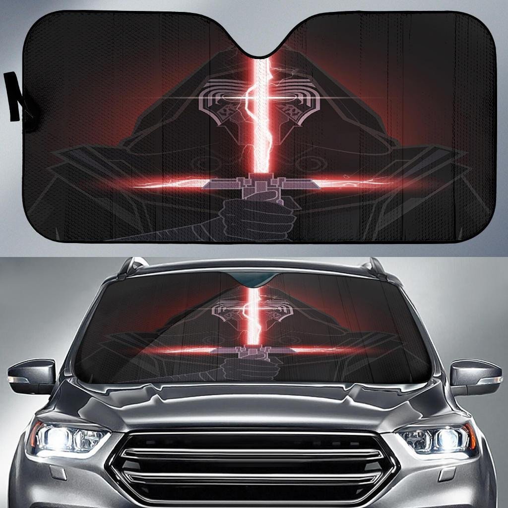 SW Windshield Shade Kylo Ren Car Sun Shade SW Car Sun Shade