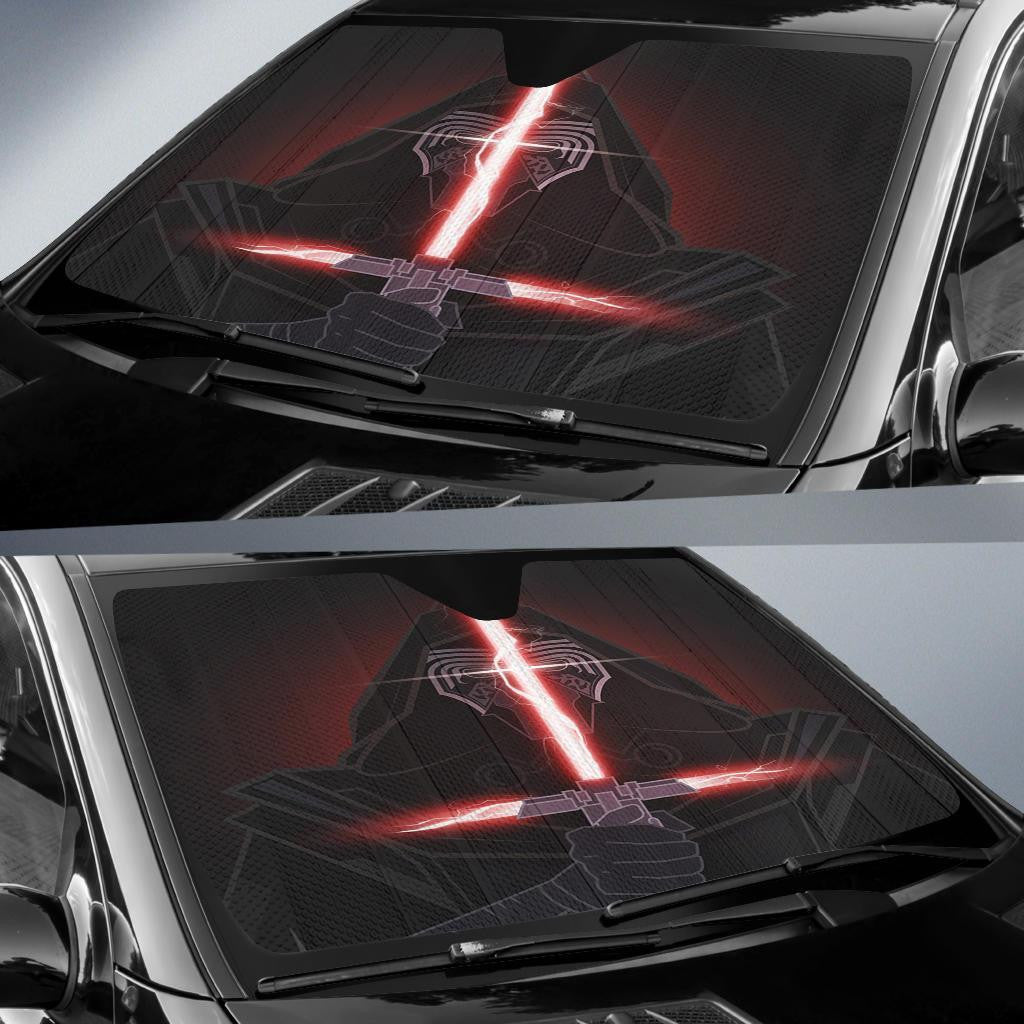 SW Windshield Shade Kylo Ren Car Sun Shade SW Car Sun Shade