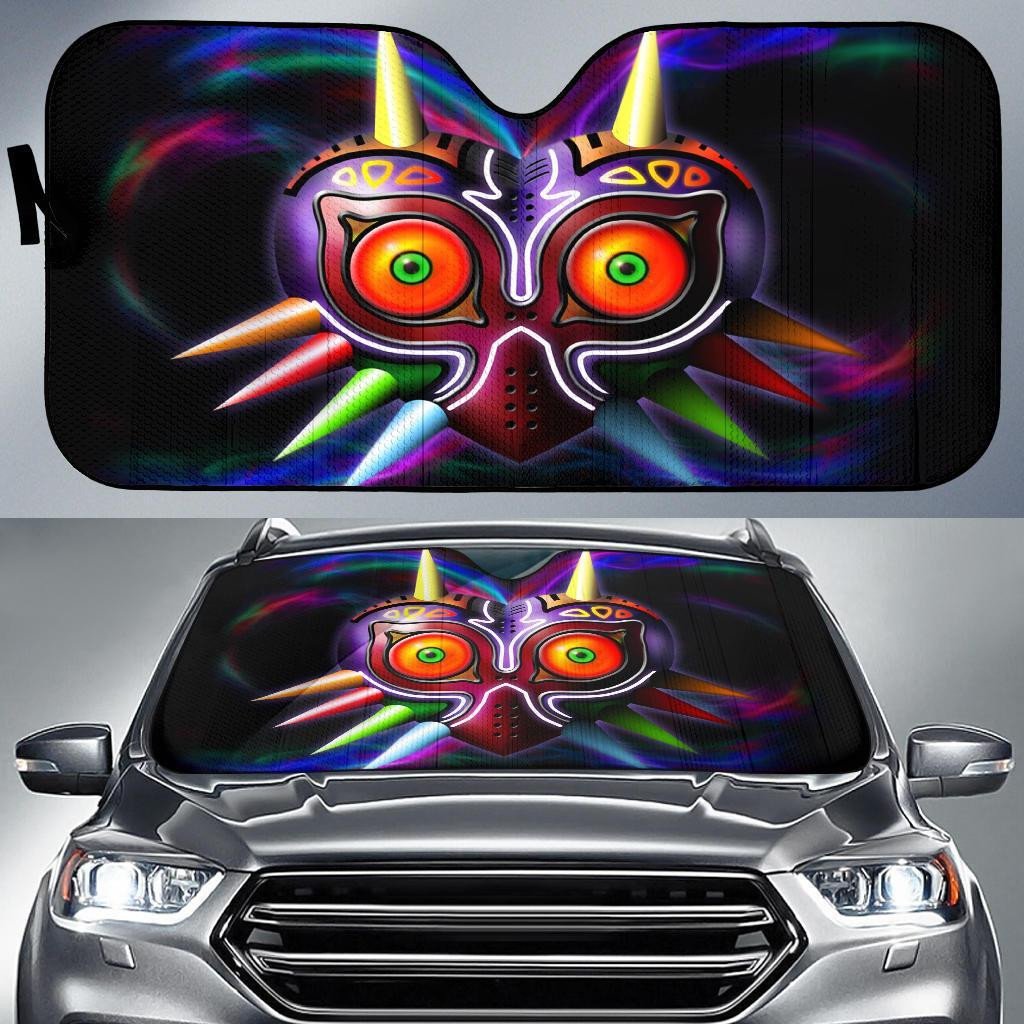 LOZ Windshield Shade Majora's Mask Car Sun Shade LOZ Car Sun Shade