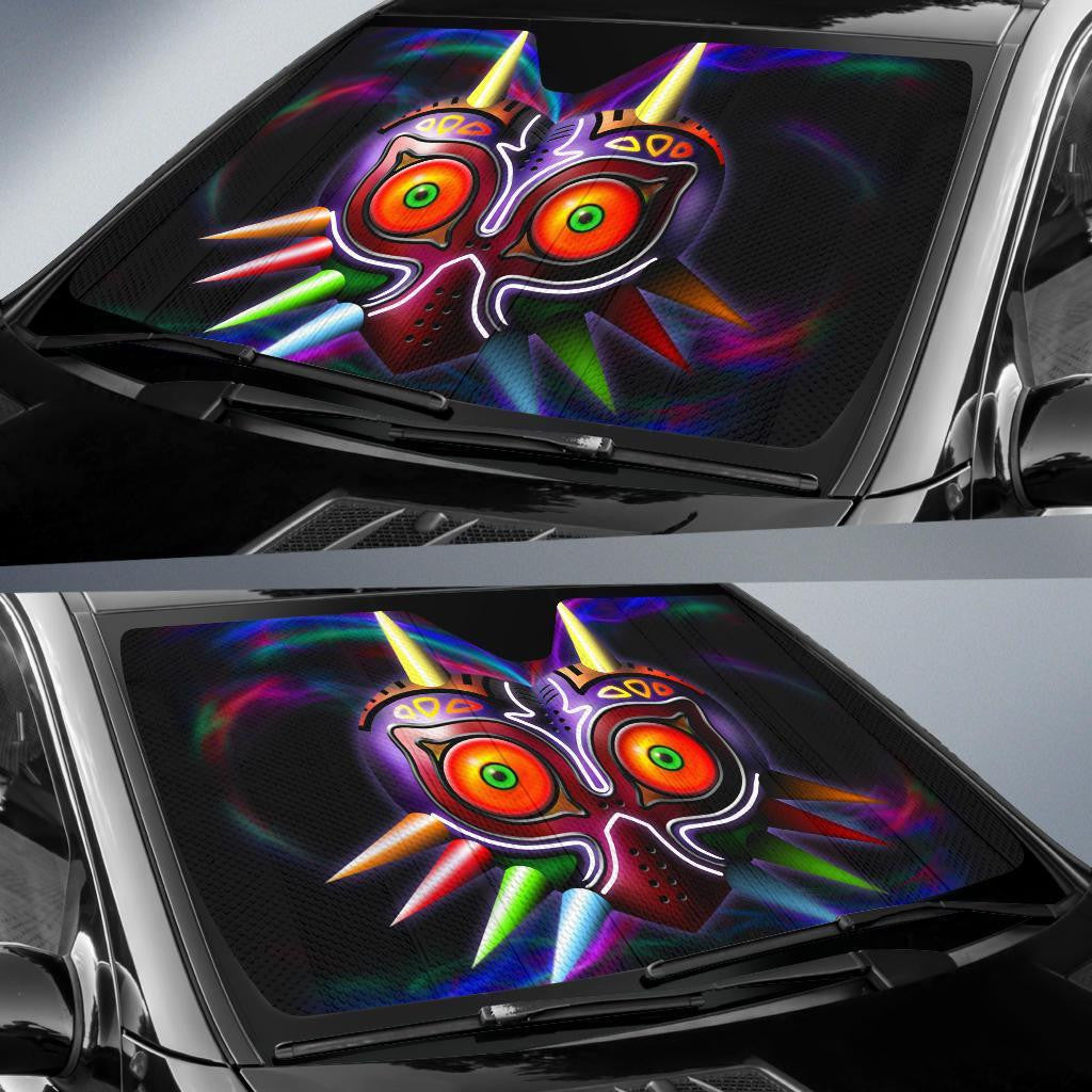 LOZ Windshield Shade Majora's Mask Car Sun Shade LOZ Car Sun Shade