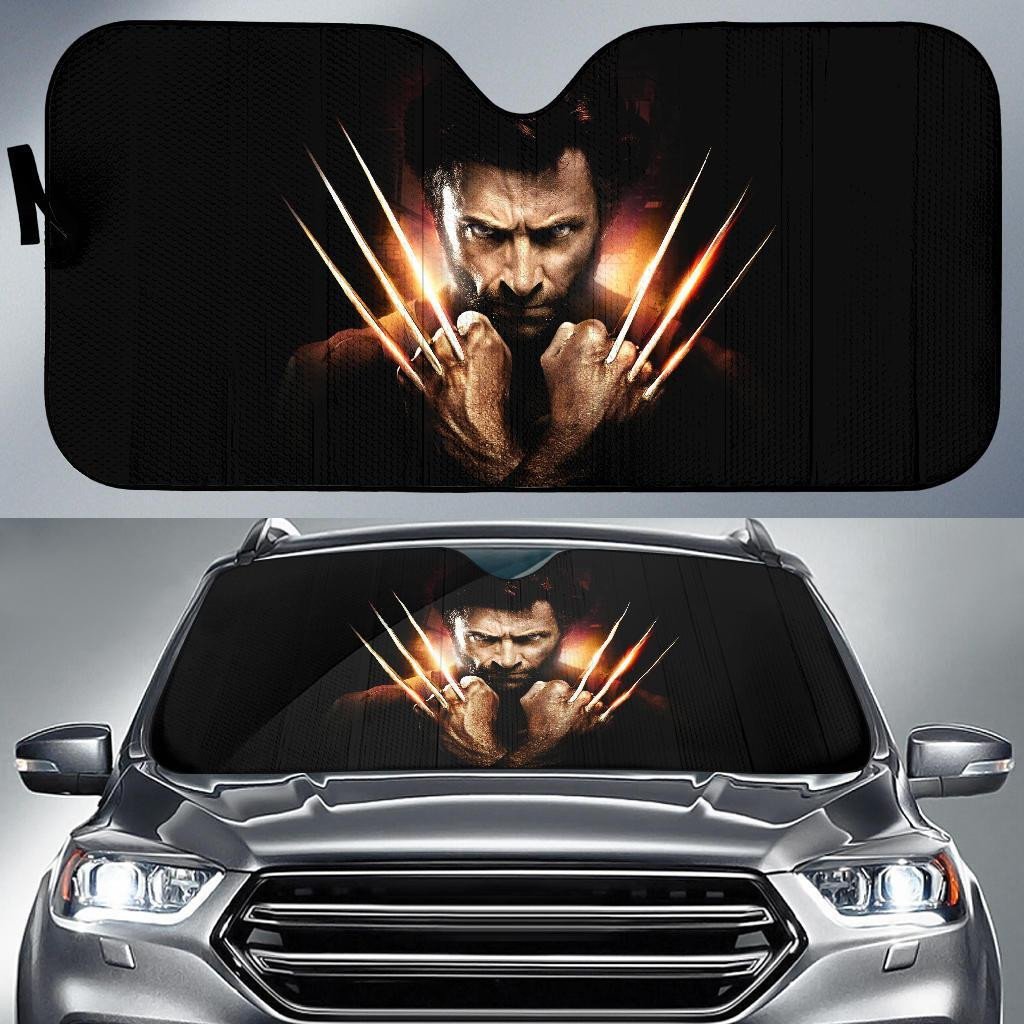 X Men Windshield Shade Wolverine Claws Car Sun Shade X Men Car Sun Shade