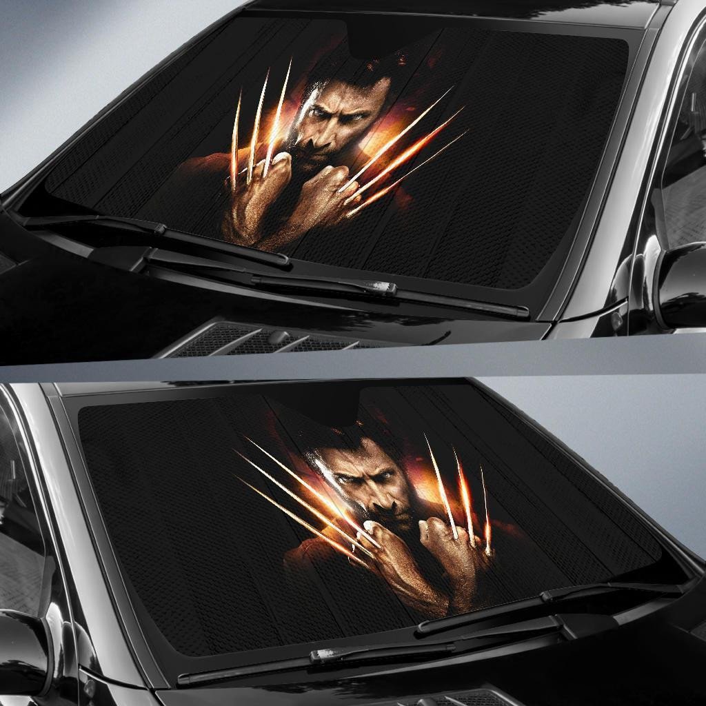 X Men Windshield Shade Wolverine Claws Car Sun Shade X Men Car Sun Shade