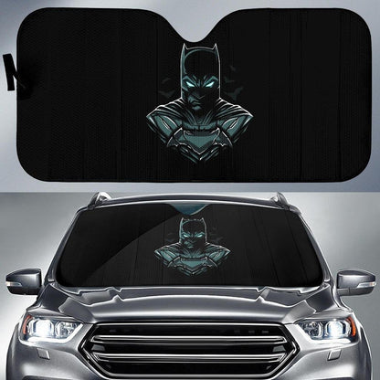 DC Windshield Shade Batman Silhouette Black Car Sun Shade DC Car Sun Shade