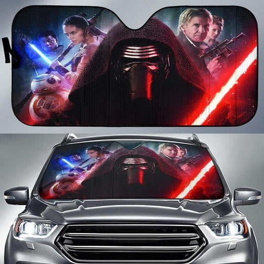 SW Windshield Shade SW The Force Awakens Car Sun Shade SW Car Sun Shade